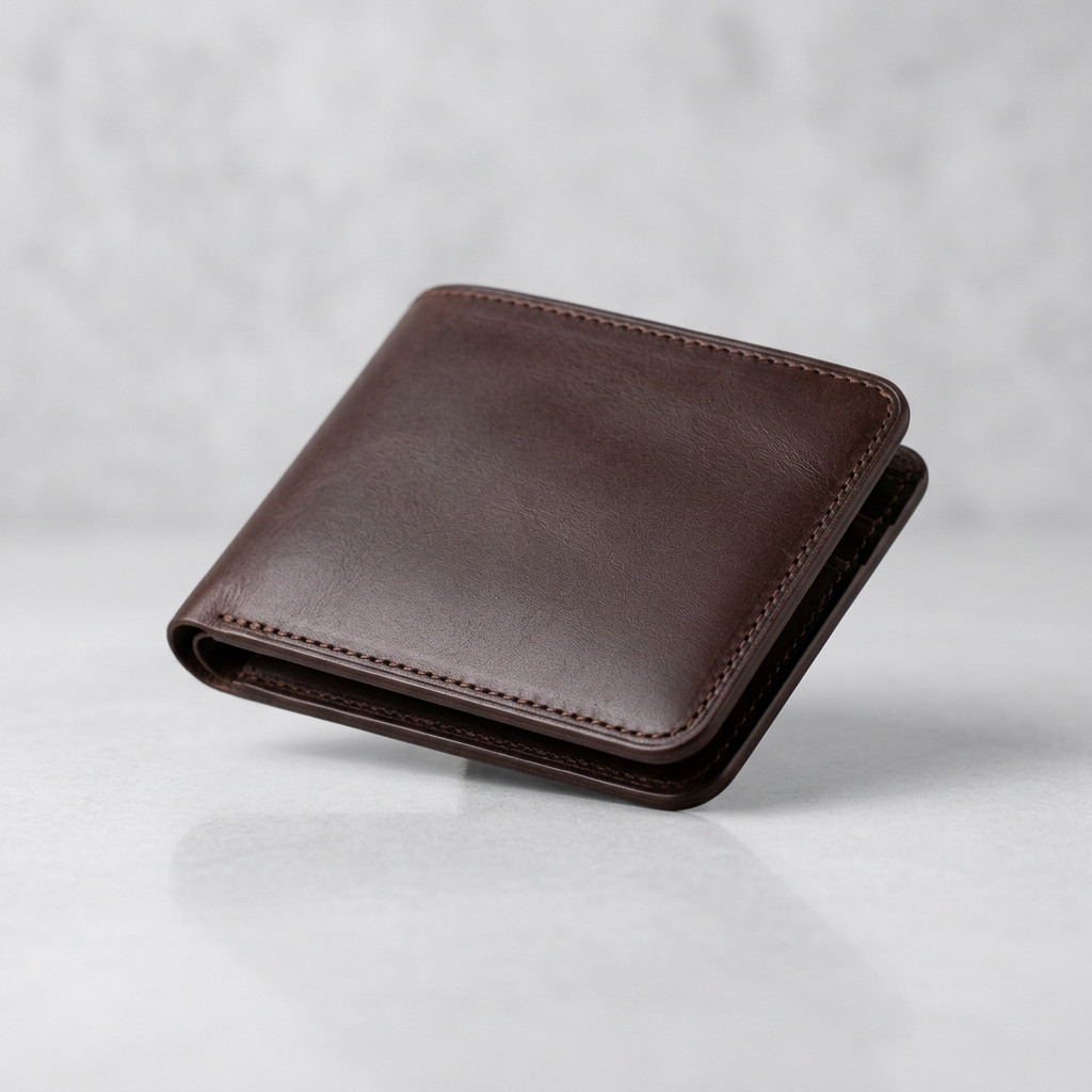 Executive Bifold Wallet - Dark Brown